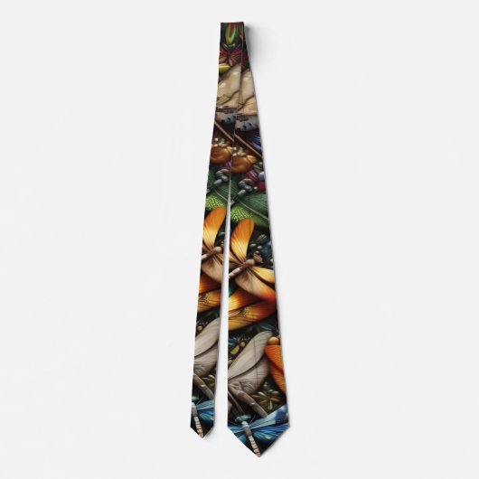 Dragonflies Neck Tie Stropdas (Achterkant)