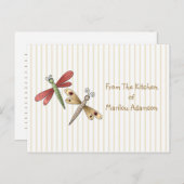 Dragonflies Ontvangkaarten Briefkaart (Voorkant / Achterkant)
