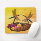 Dragonflies op de Natuur van de ventilator Muismat (Met muis)