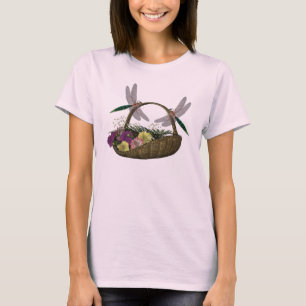 Dragonflies op de Natuur van de ventilator T-shirt