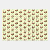 Dragonflies op eigen maat van de bloem inpakpapier vel (Voorkant)