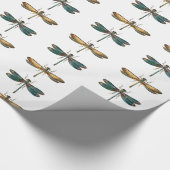 Dragonflies Papier Wrap (Hoek)