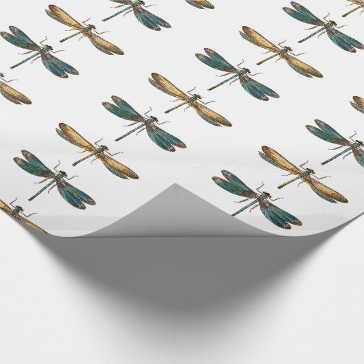 Dragonflies Papier Wrap (Hoek)