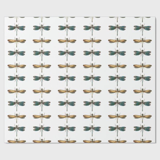 Dragonflies Papier Wrap (Vlak)