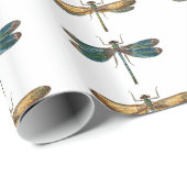 Dragonflies Papier Wrap (Rol Hoek)