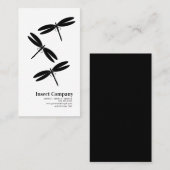 Dragonflies Pest Control Company Logo Visitekaartje (Voorkant / Achterkant)