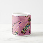 Dragonflies Pink Fizz Koffiemok (Center)