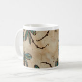Dragonflies Rustic Cream Koffiemok (Voorkant links)