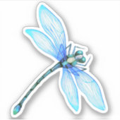 Dragonflies Sticker (Voorkant)