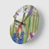 Dragonflies Summer Ronde Klok (Hoek)