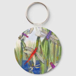 Dragonflies Summer Sleutelhanger