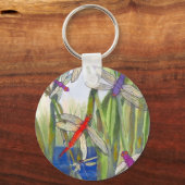Dragonflies Summer Sleutelhanger (Voorkant)