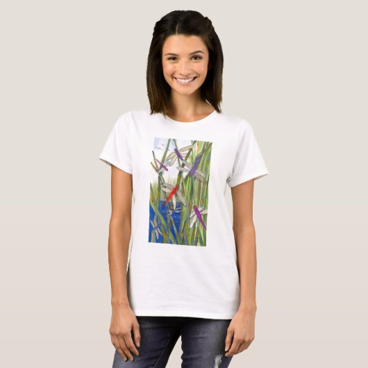 Dragonflies Summer T-shirt (Voorkant volledig)