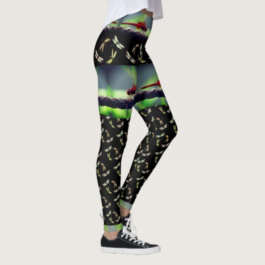 Dragonflies vangen - voorzichtig leggings (Rechts)