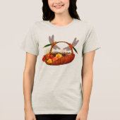 Dragonflies Vloermand Tri-Blend Shirt (Voorkant)