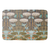 Dragonflies Water Lelies Marsh Art Nouveau Badmat (Voorkant)