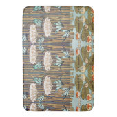 Dragonflies Water Lelies Marsh Art Nouveau Badmat (Voorkant Verticaal)