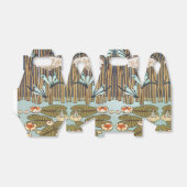 Dragonflies Water Lelies Marsh Art Nouveau Bedankdoosjes (Uitgevouwen)