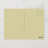 Dragonflies Water Lelies Marsh Art Nouveau Briefkaart (Achterkant)