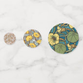 Dragonflies Water Lelies Marsh Art Nouveau Confetti (Voorkanten)