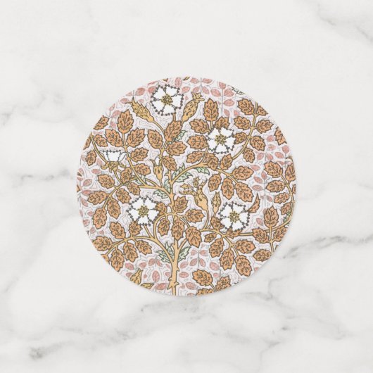 Dragonflies Water Lelies Marsh Art Nouveau Confetti (Kleine voorkant)