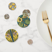 Dragonflies Water Lelies Marsh Art Nouveau Confetti (Groep)