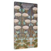 Dragonflies Water Lelies Marsh Art Nouveau Klembord (Rechts)