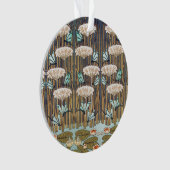 Dragonflies Water Lelies Marsh Art Nouveau Ornament (voorkant)