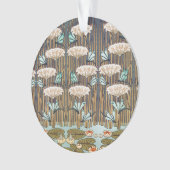 Dragonflies Water Lelies Marsh Art Nouveau Ornament (voorkant)