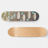 Dragonflies Water Lelies Marsh Art Nouveau Persoonlijk Skateboard (Horizontaal)