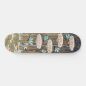 Dragonflies Water Lelies Marsh Art Nouveau Persoonlijk Skateboard (Horizontaal)