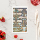 Dragonflies Water Lelies Marsh Art Nouveau Servet (Insitu)