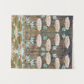 Dragonflies Water Lelies Marsh Art Nouveau Wandkleed (Voorkant (horizontaal))