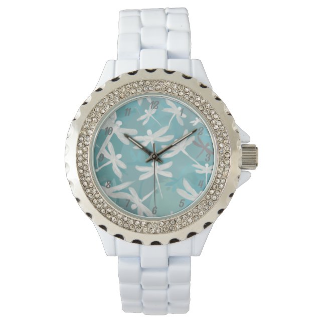 Dragonflies Women's Watch Horloge (Voorkant)