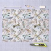 dragonflissen faux glitter Pattern Tissuepapier (Craft)