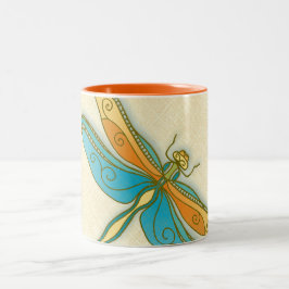 Dragonfly 11 oz Mok met twee tonen