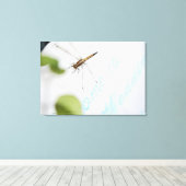 Dragonfly 12 canvas afdruk (Insitu (Houten vloer))