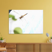 Dragonfly 12 canvas afdruk (Insitu (Woonkamer))