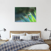 Dragonfly 2 canvas afdruk (Insitu (Slaapkamer))