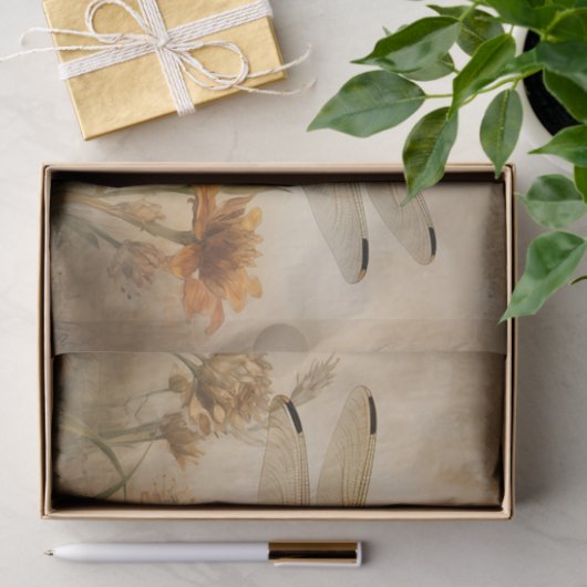 Dragonfly 3 Decoupage Papier (Geschenk)