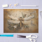 Dragonfly 4 Decoupage Papier (Craft)