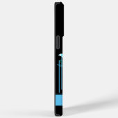 Dragonfly aangepast (blauw) Case-Mate iPhone case (Achterkant / Rechts)