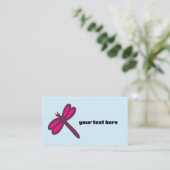 DRAGONFLY AANGEPASTE VISITEKAARTJES (Staand voorkant)