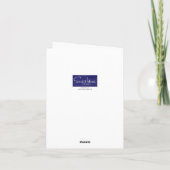 Dragonfly-aanmoediging Blanco-briefkaart Bedankkaart (Achterkant)