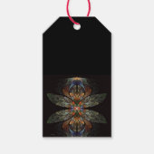 Dragonfly Abstract Cadeaulabel (Voorkant)