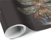 Dragonfly Abstract Cadeaupapier (Rol Hoek)