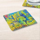 Dragonfly Abstract Onderzetter Set (Schuin)