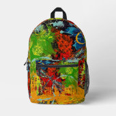 Dragonfly Abstract rugzak (Voorkant)
