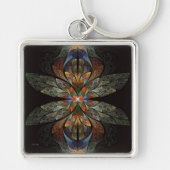 Dragonfly Abstract Sleutelhanger (Voorkant)