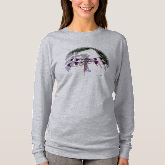 Dragonfly Abstract T-shirt (Voorkant)